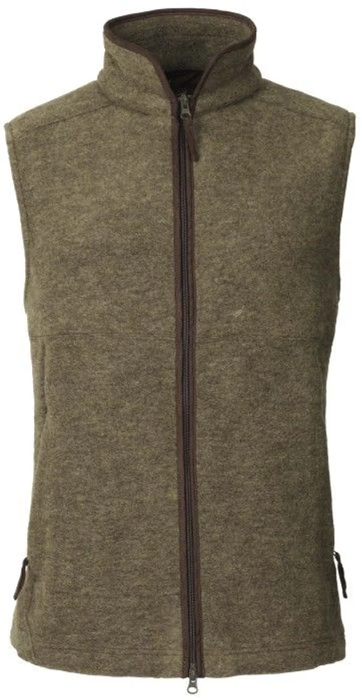 productImage: Isla Vest Fleece Wool Olive