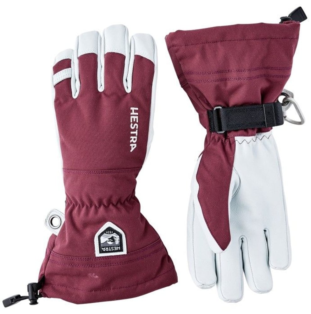 productImage: Army Leather Heli Ski 5-finger Bordeaux