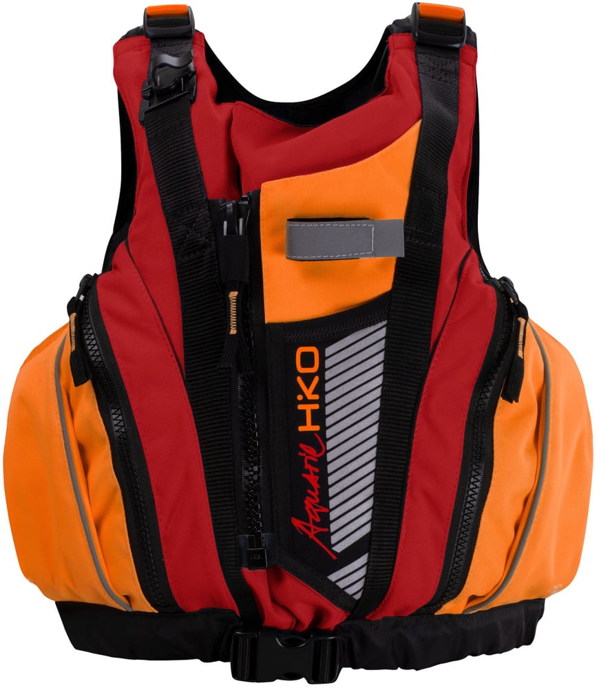 productImage: Hiko Aquatic PFD Black/Red/Flo