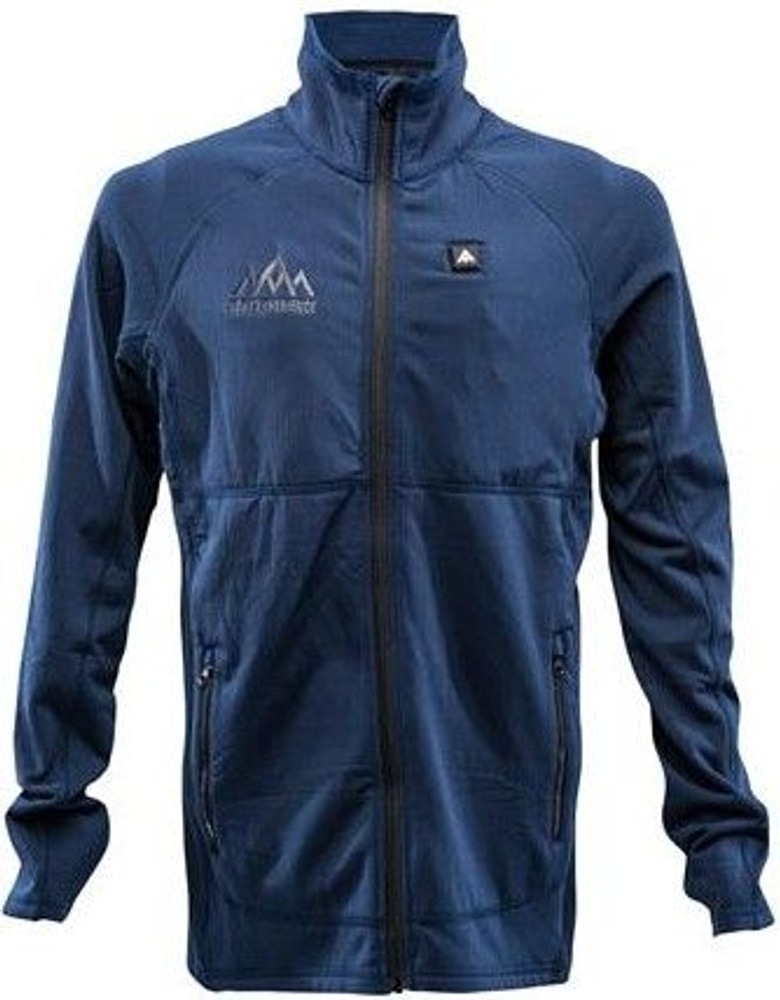 productImage: M's Heated Grid Fleece Blue
