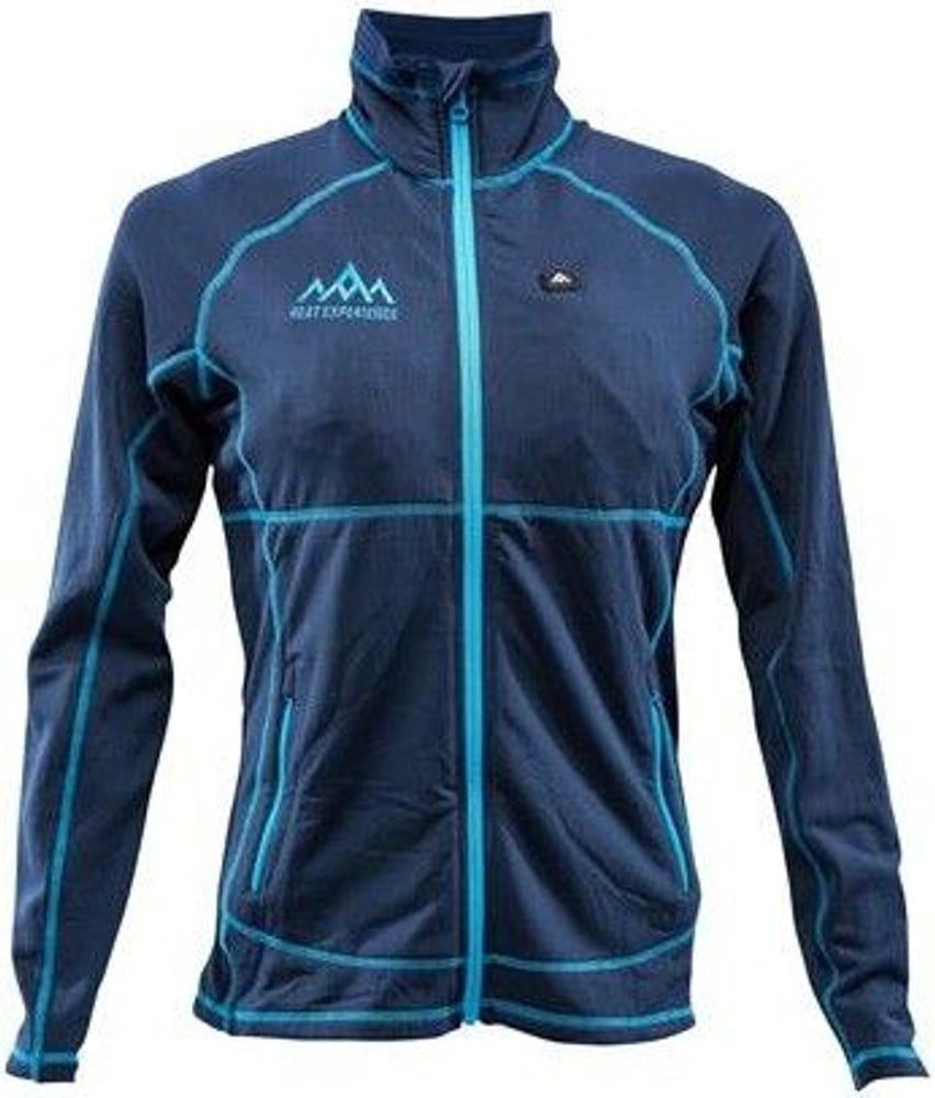 productImage: W's Heated Grid Fleece Blue