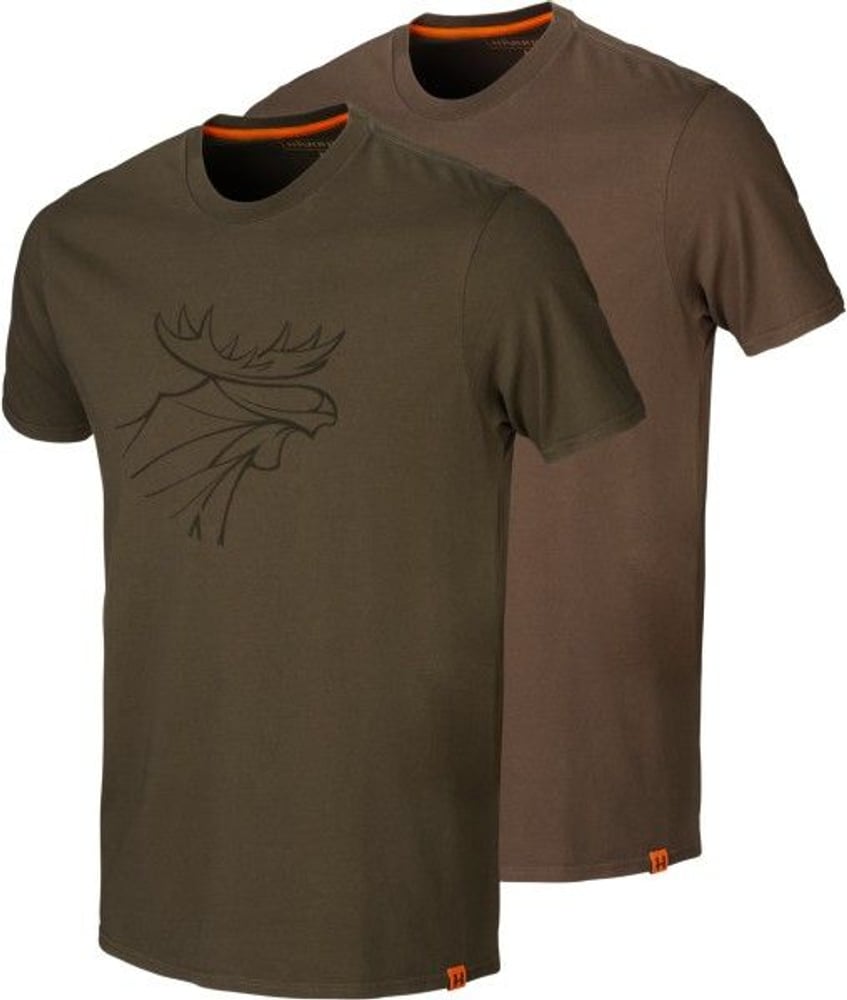 productImage: Graphic T-Shirt 2-Pack Willow Green/Slate Brown