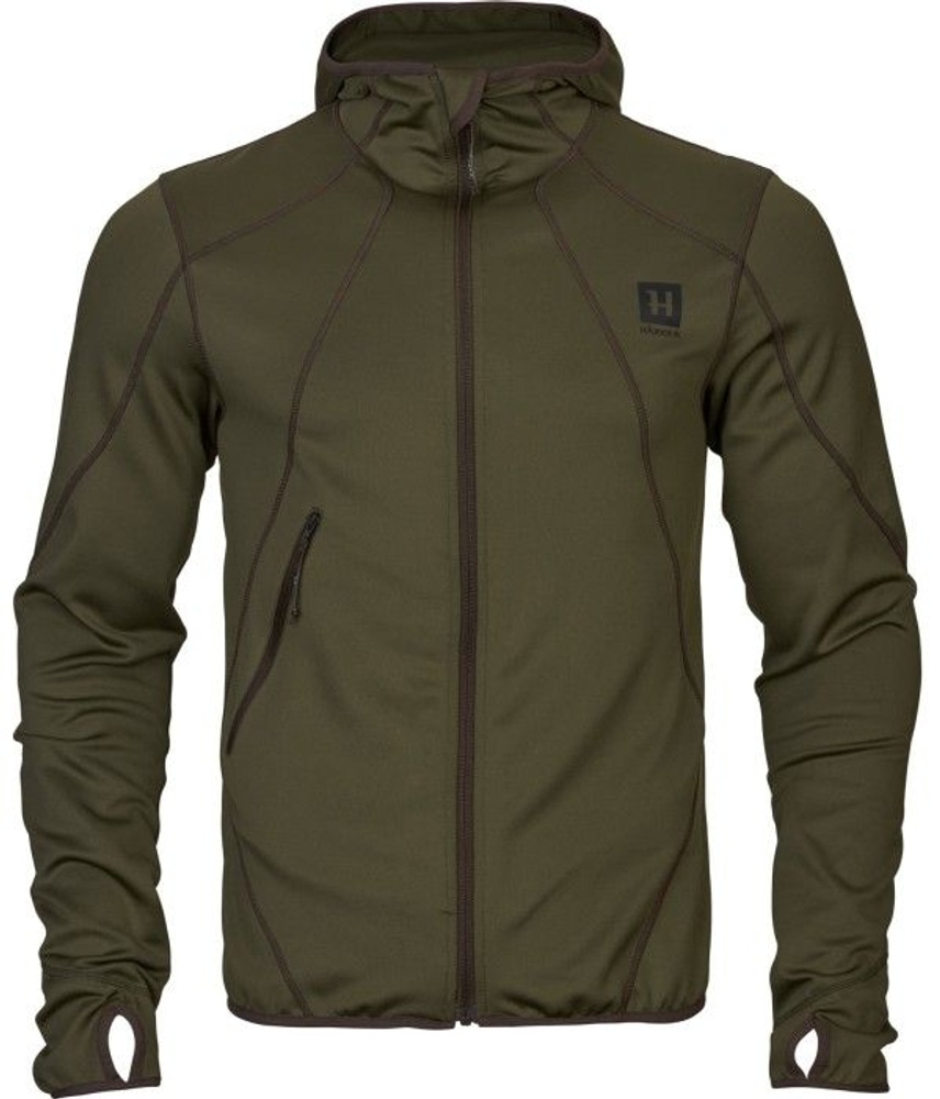 productImage: Deer Stalker Full-Zip Fleece Hoodie Willow Green