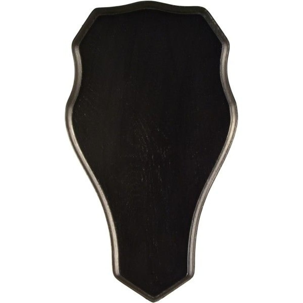 productImage: Trofésköld Kronhjort, Mörk Ek 48x25 cm
