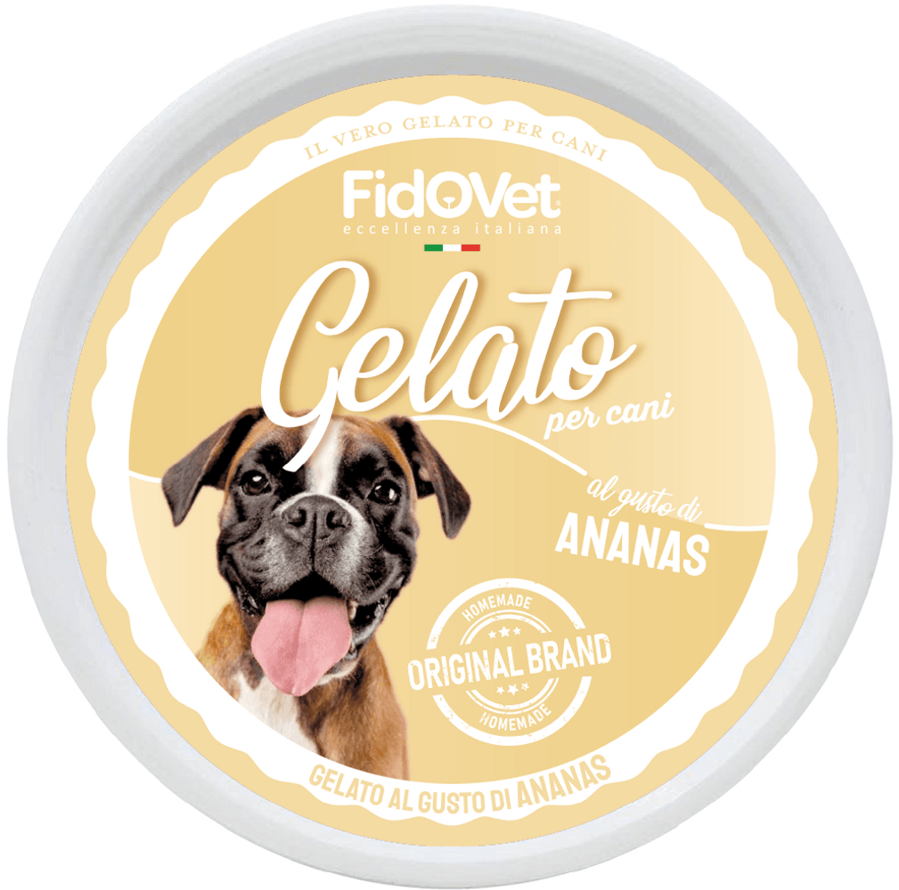 productImage: Hundglass Gelato Ananas 40 g