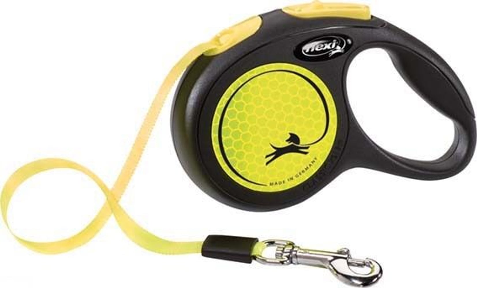 productImage: flexi New NEON Band XS 3 m Svart/Neongul