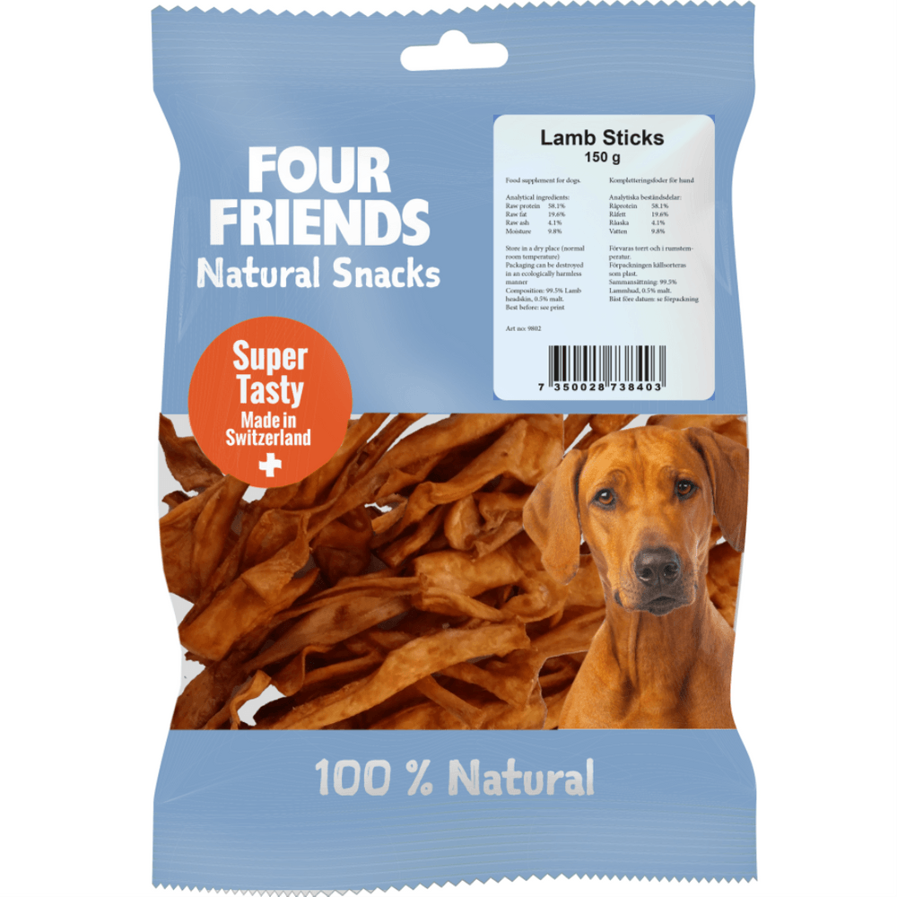 productImage: FourFriends Lamb Sticks 150g