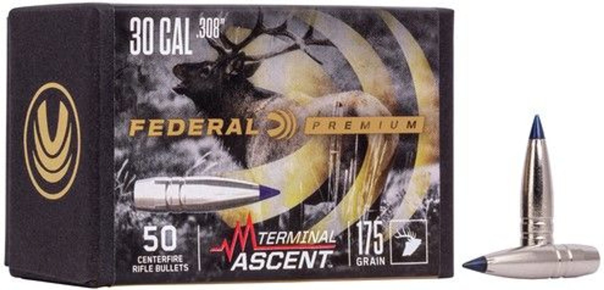 productImage: Trophy Rifle Bullets Cal .308 Terminal Ascent Comp 175Gr 50/Bo