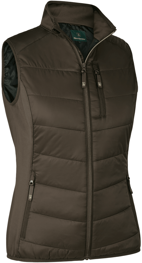 productImage: Lady Heat Padded Waistcoat Wood
