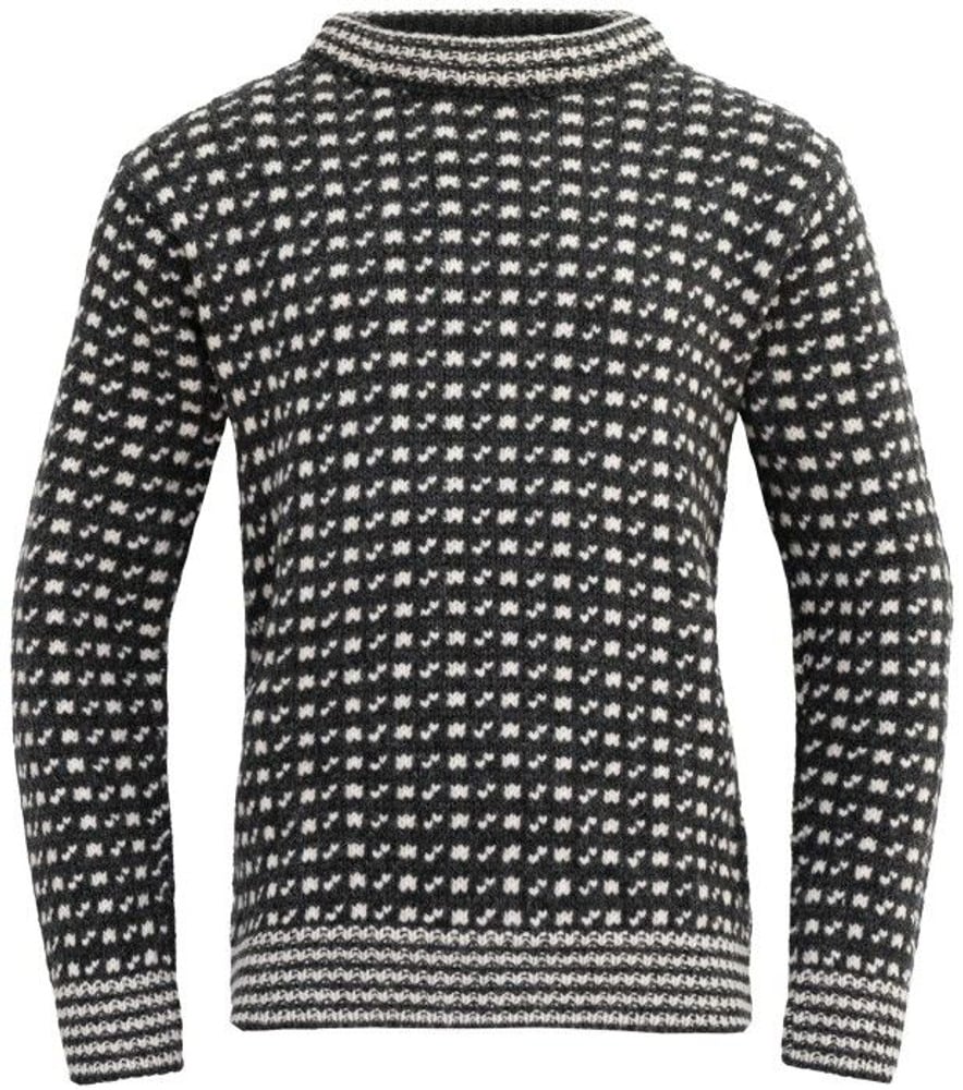 productImage: Original Islender Wool Sweater Anthracite/Off White