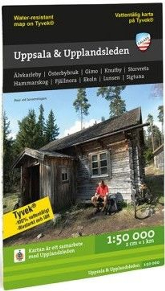 productImage: Uppsala & Upplandsleden 1:50 000