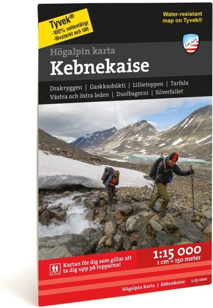 productImage: Högalpin Karta Kebnekaise 1:15 000