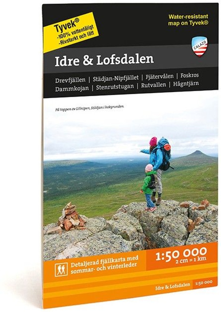productImage: Fjällkarta Idre & Lofsdalen 1:50 000
