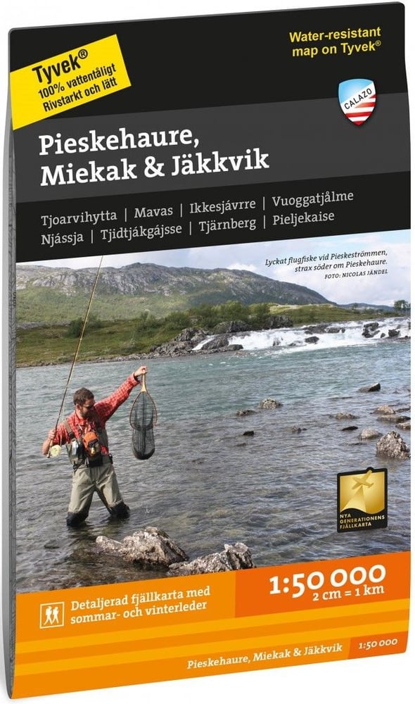 productImage: Pieskehaure, Miekak & Jäkkvik 1:50 000