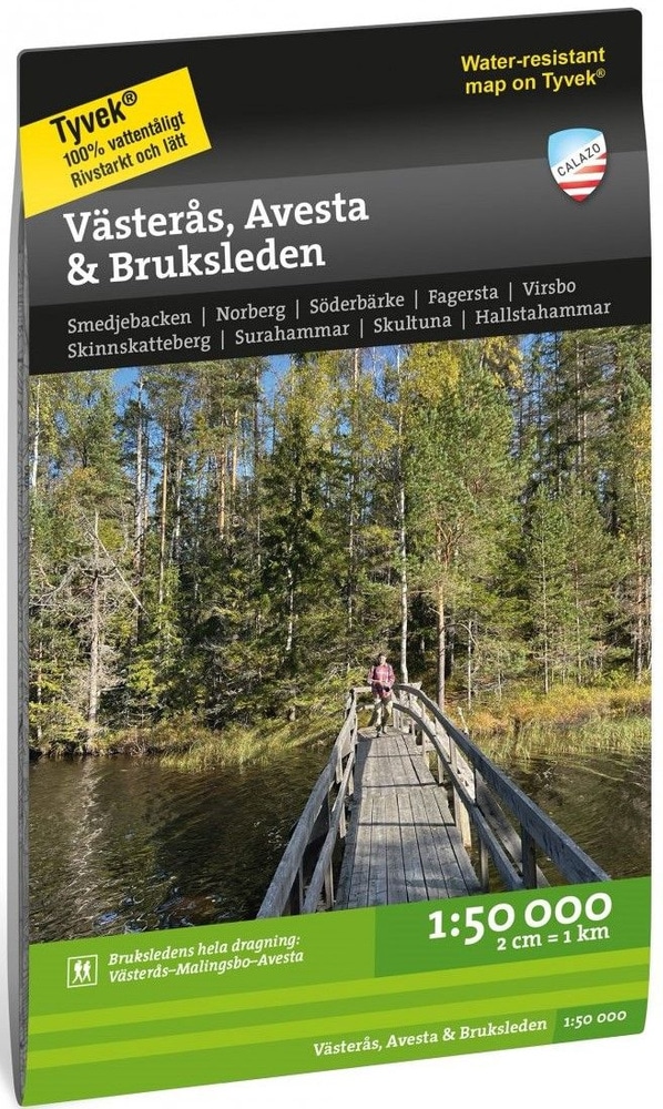productImage: Västerås Avesta Bruksleden 1:50.000