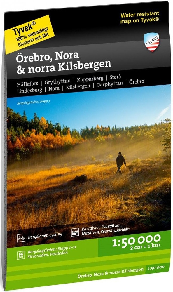 productImage: Örebro, Nora & Norra Kilsbergen 1:50.000