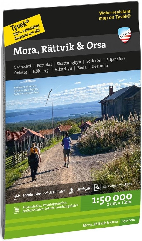 productImage: Mora, Rättvik, Orsa, Grönklitt 1:50 000