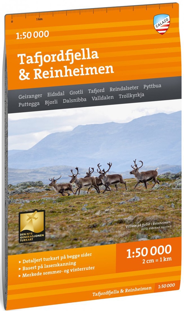 productImage: Turkart Tafjordfjella & Reinheimen 1:50 000