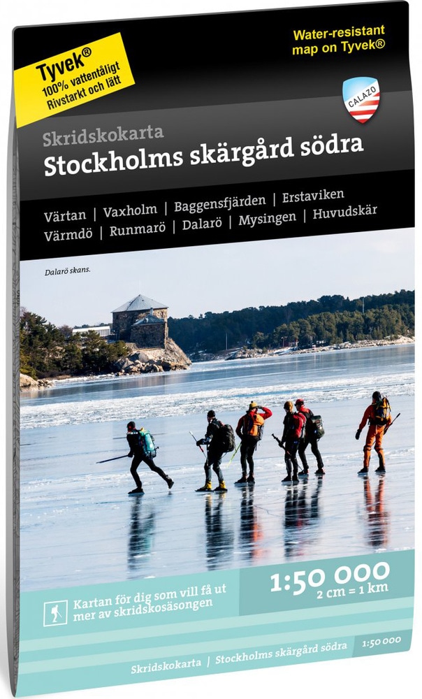 productImage: Skridskokarta Stockholms skärgård södra 1:50 000