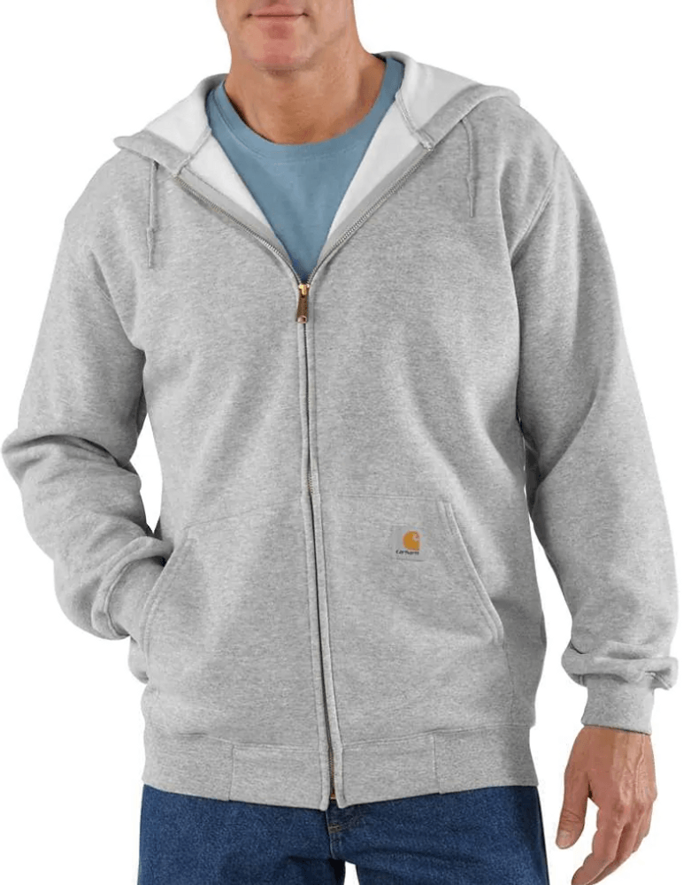 productImage: Carhartt M's Zip Hooded Sweatshirt Heather Grey