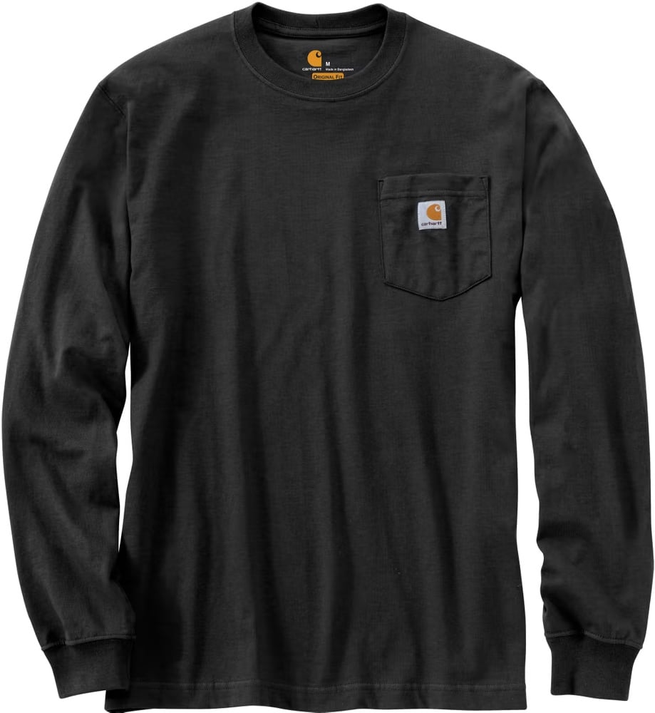 productImage: Carhartt M's Workwear Pocket L/S T-Shirt Black
