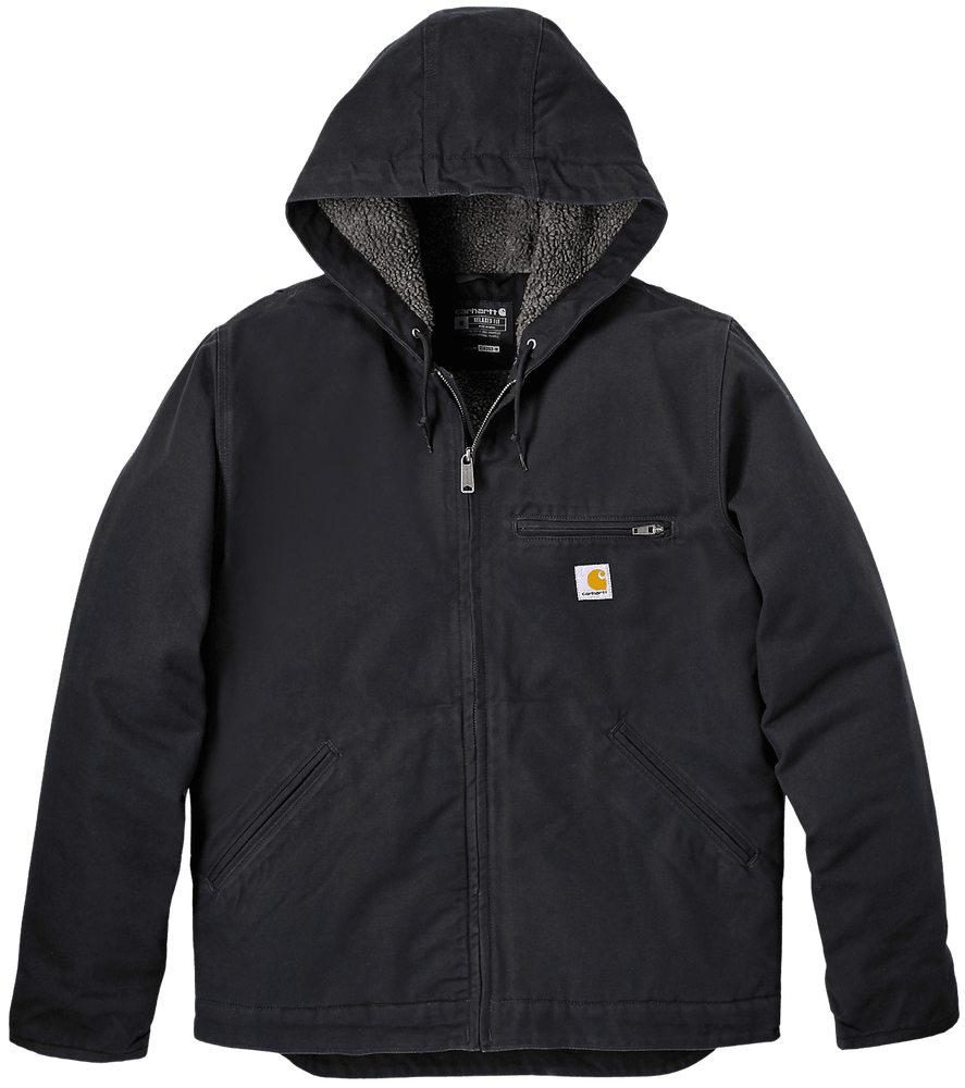 productImage: Carhartt M's Washed Duck Sherpa Lined Jacket Black
