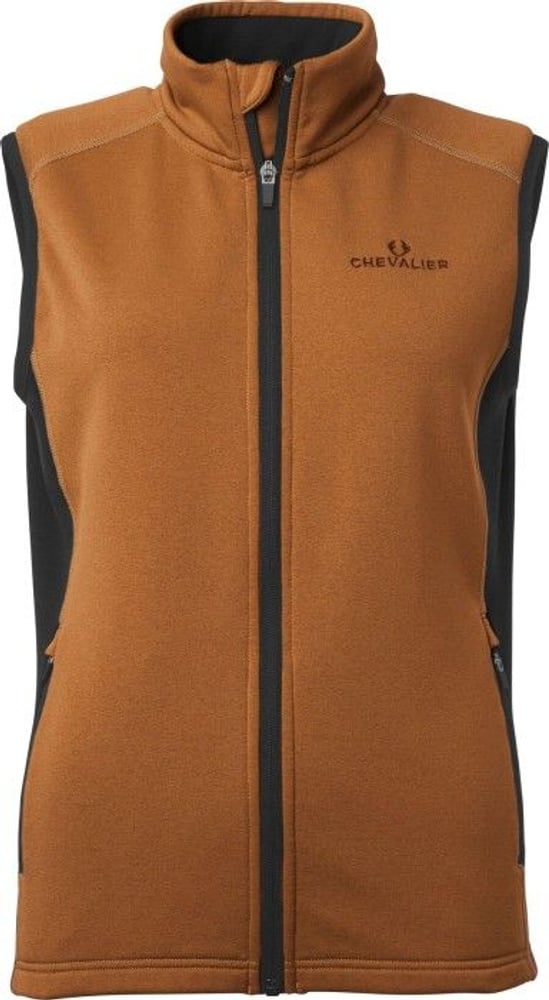 productImage: Lenzie Fleece Vest Women Orange/Brown