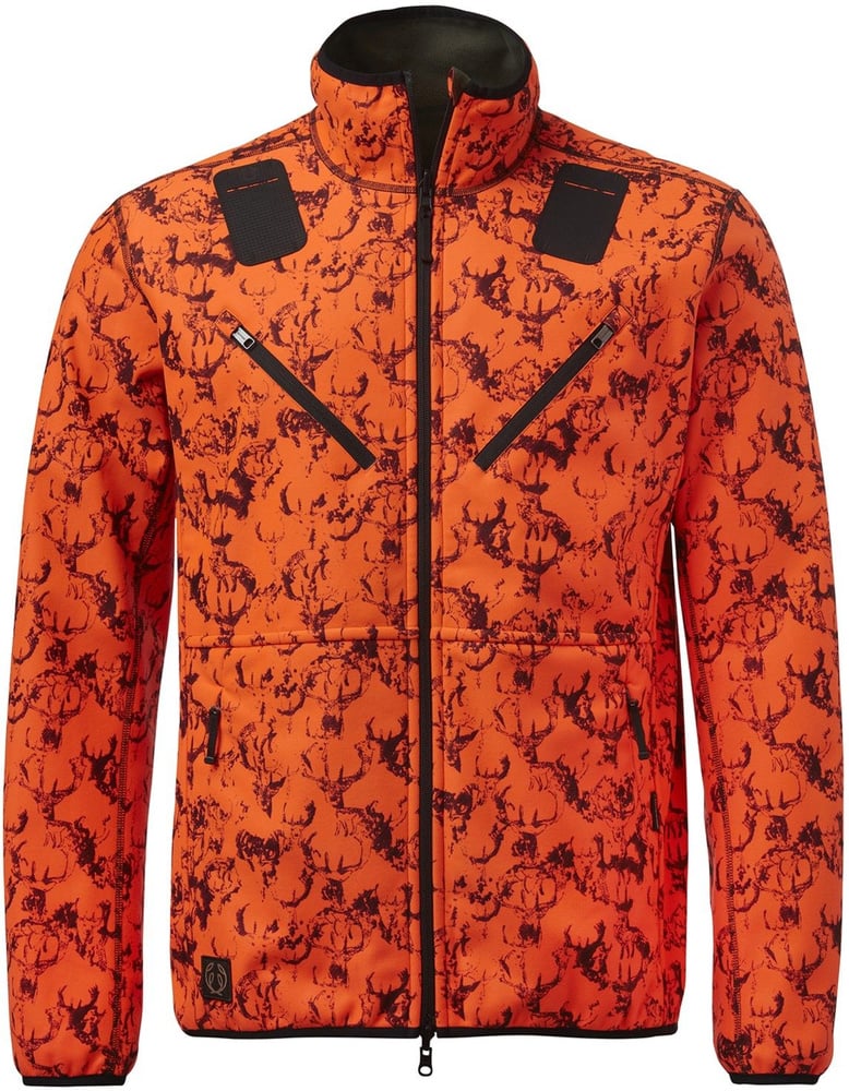 productImage: Mist Windblocker Reversible Jacket Men High Vis Orange Deer