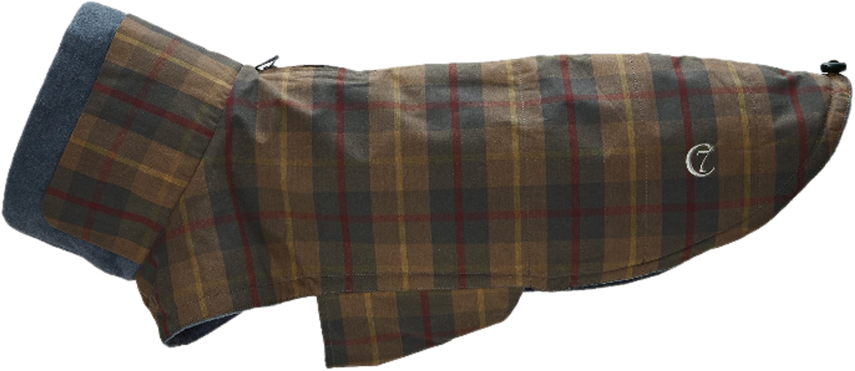 Brooklyn Dog Coat strl 6-10 Waxed Tartan, view: 1
