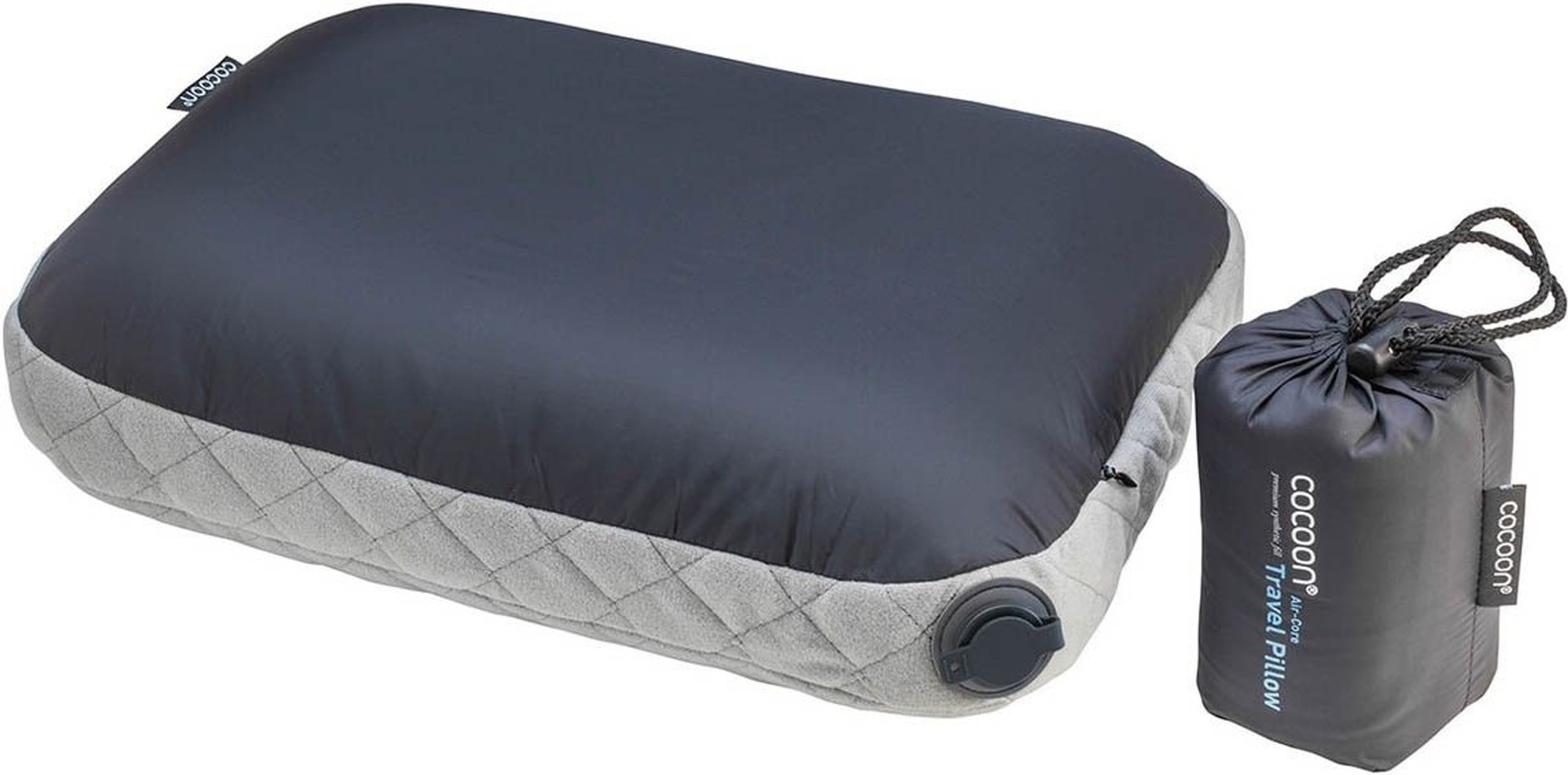 Air Core Pillow Charcoal/Smoke Grey, view: 1