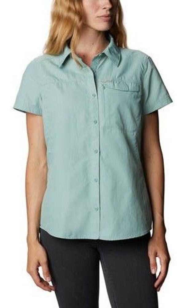 productImage: W's Silver Ridge 2.0 Short Sleeve Aqua Tone