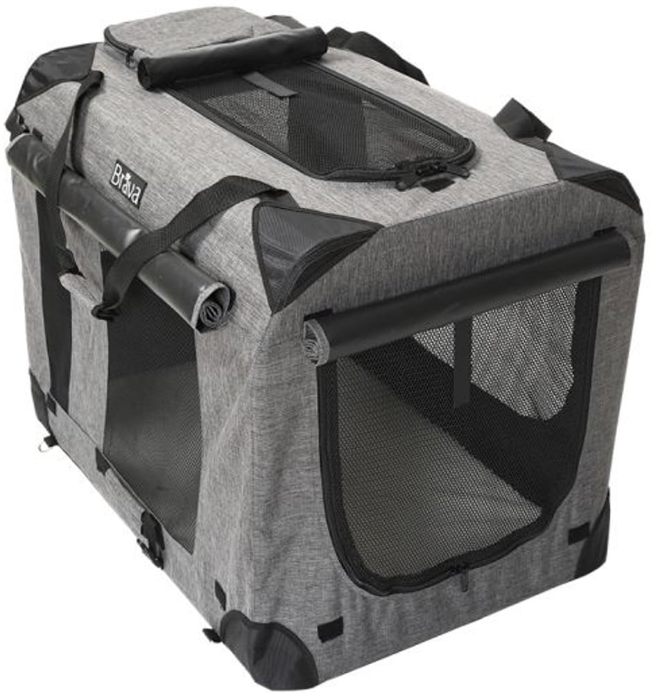 productImage: Highway Dog Crate Tarmac Grey XL