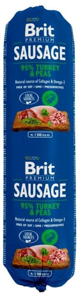 productImage: Brit Köttkorv Turkey & Peas 800 g