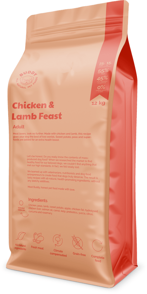 productImage: Chicken & Lamb Feast 12 kg