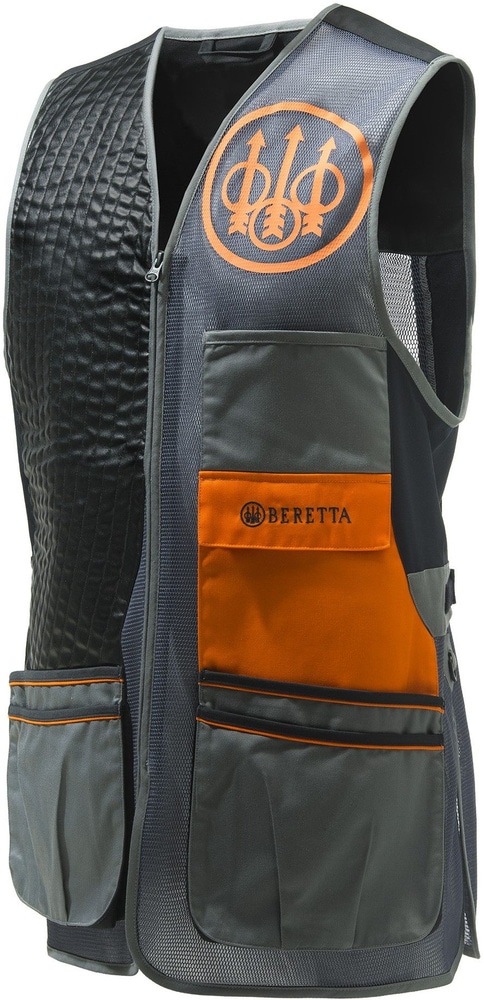 productImage: Sporting EVO Vest Vest Grey Castelrock & Black & Orange