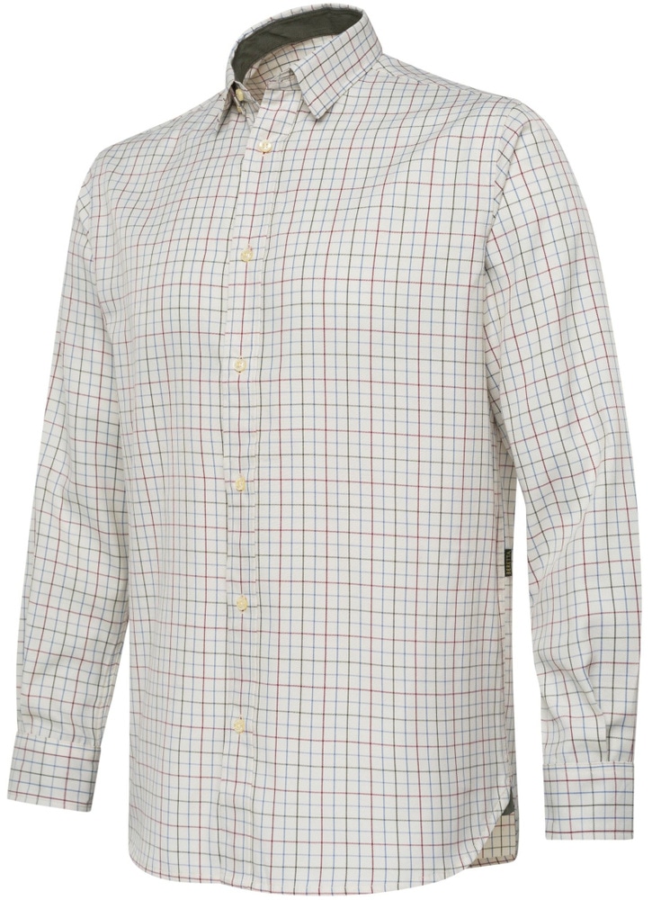 productImage: M's Charlow LS Shirt White & Green Check