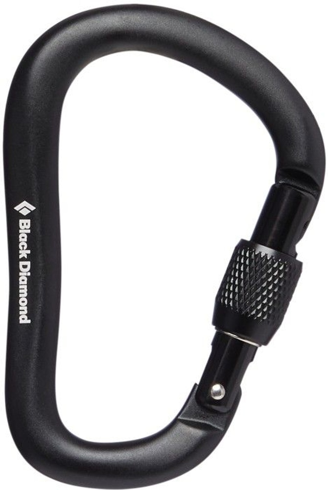 productImage: Rocklock Screwgate Carabiner Black