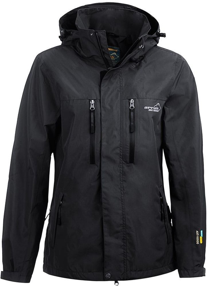 productImage: Arrak W's Rain Jacket Black