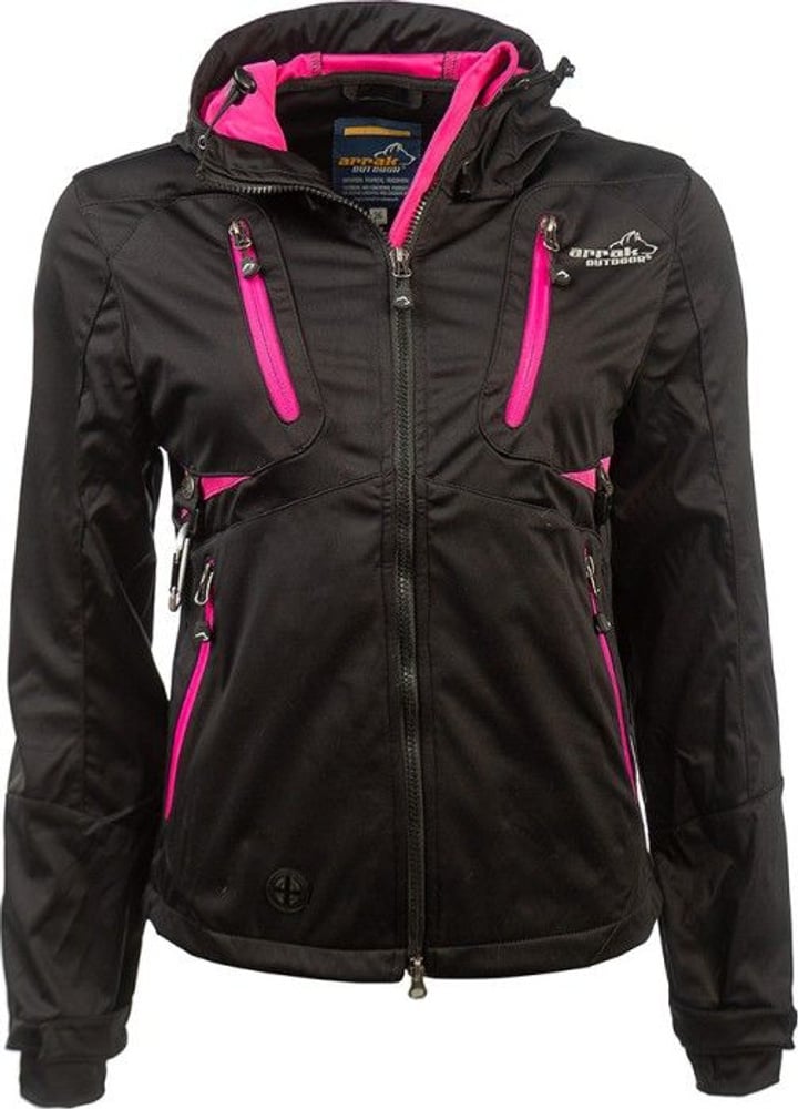 productImage: Arrak W's Akka Softshell Jacket Black/Pink