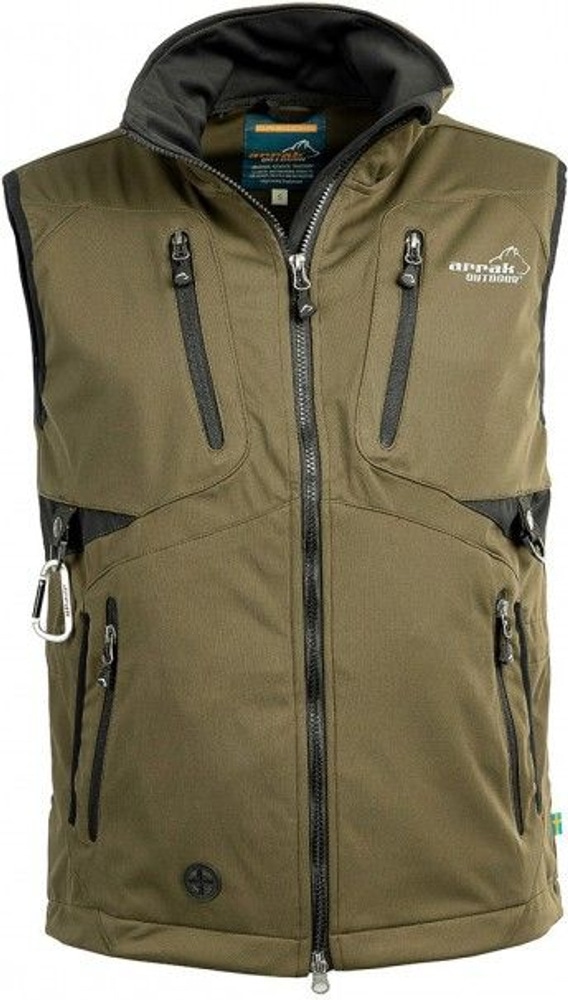 productImage: Arrak M's Acadia Softshell Vest Olive