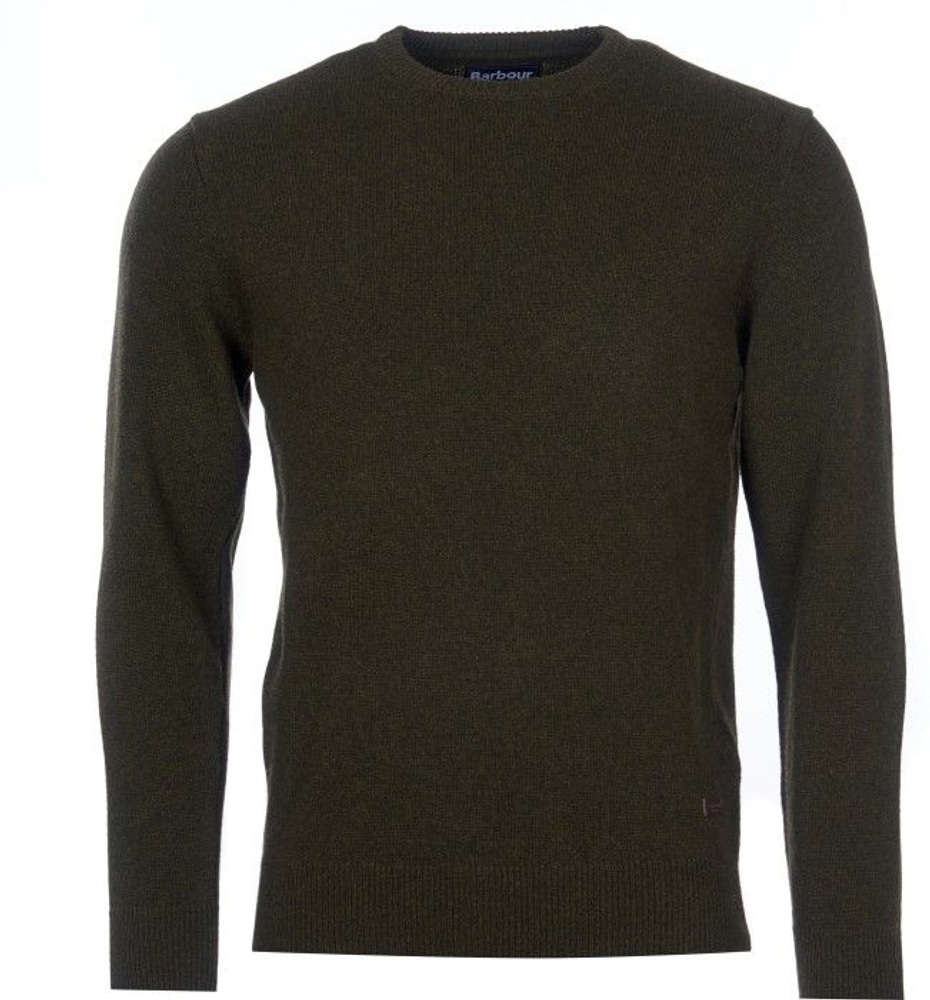 M's Patch Crew Neck Seaweed, view: 1