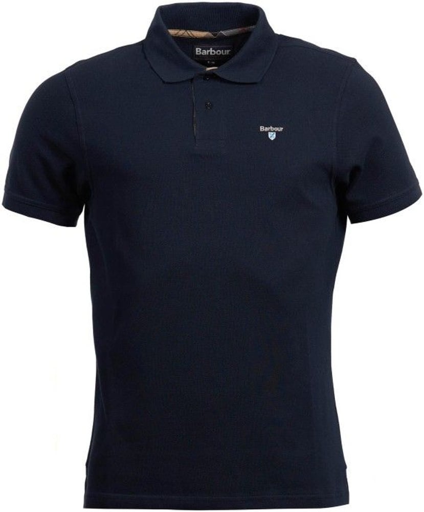 productImage: M's Tartan Pique Polo New Navy