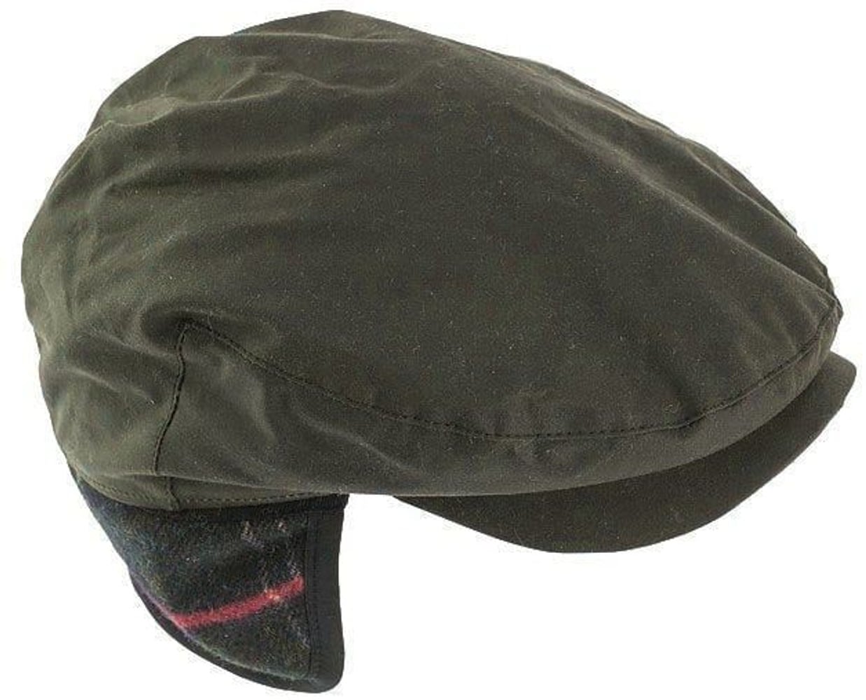 productImage: M's Cheviot Wax Flat Cap Olive