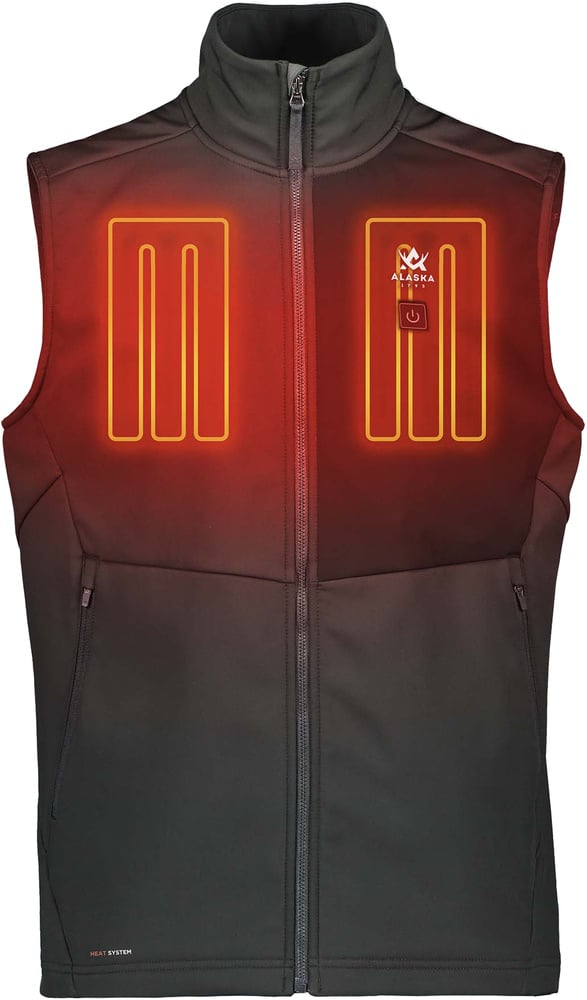 productImage: M's Heat System Vest Green/Black