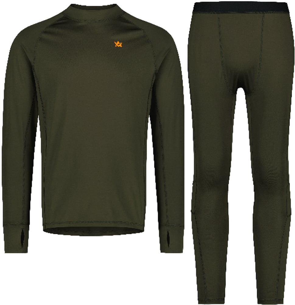productImage: M's CoolDry Base Layer Set Night Green