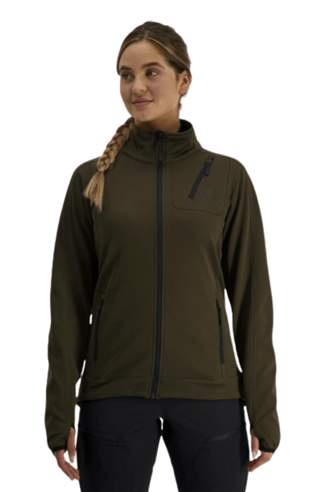 productImage: W's Juneau Powerfleece Jacket Moss Brown