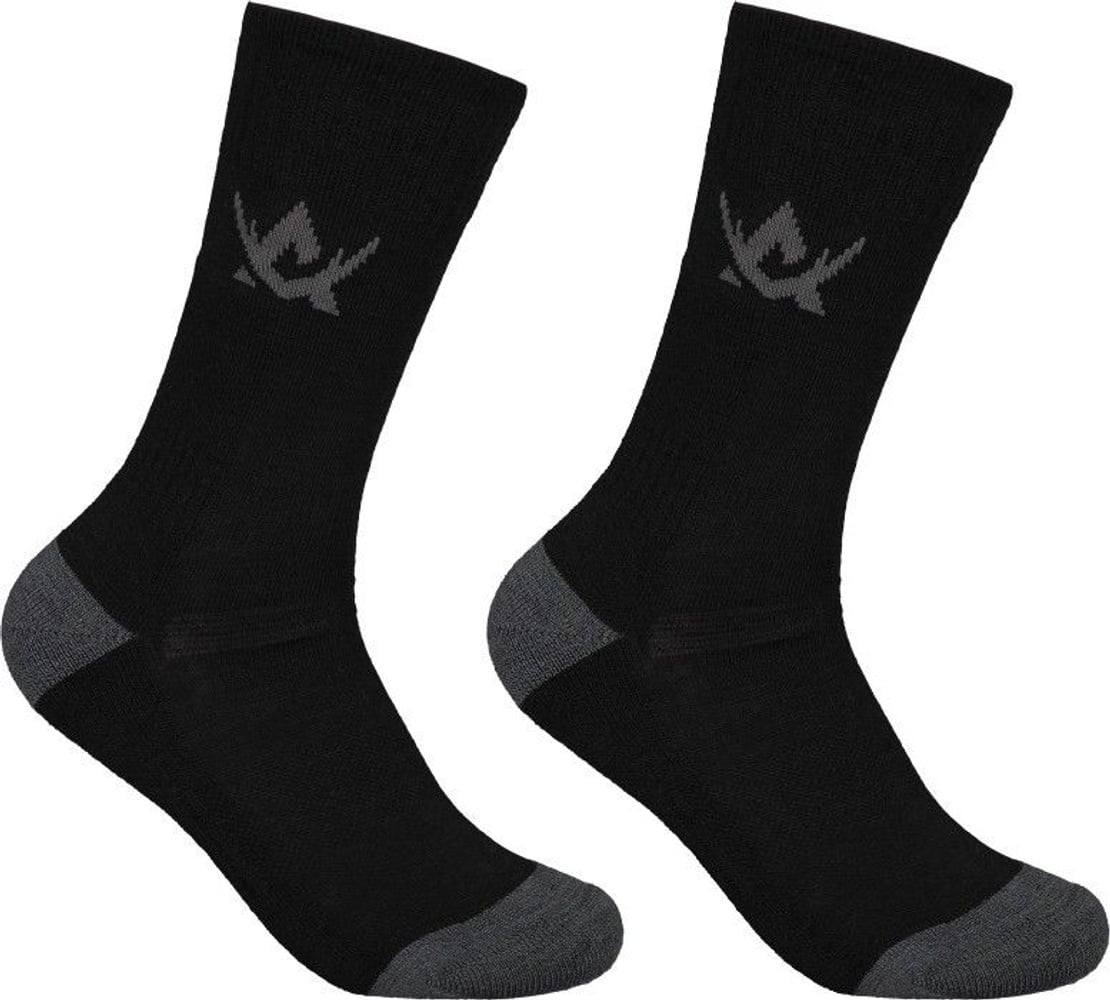 productImage: Hunter Wool Socks 2 pairs package Dark Grey
