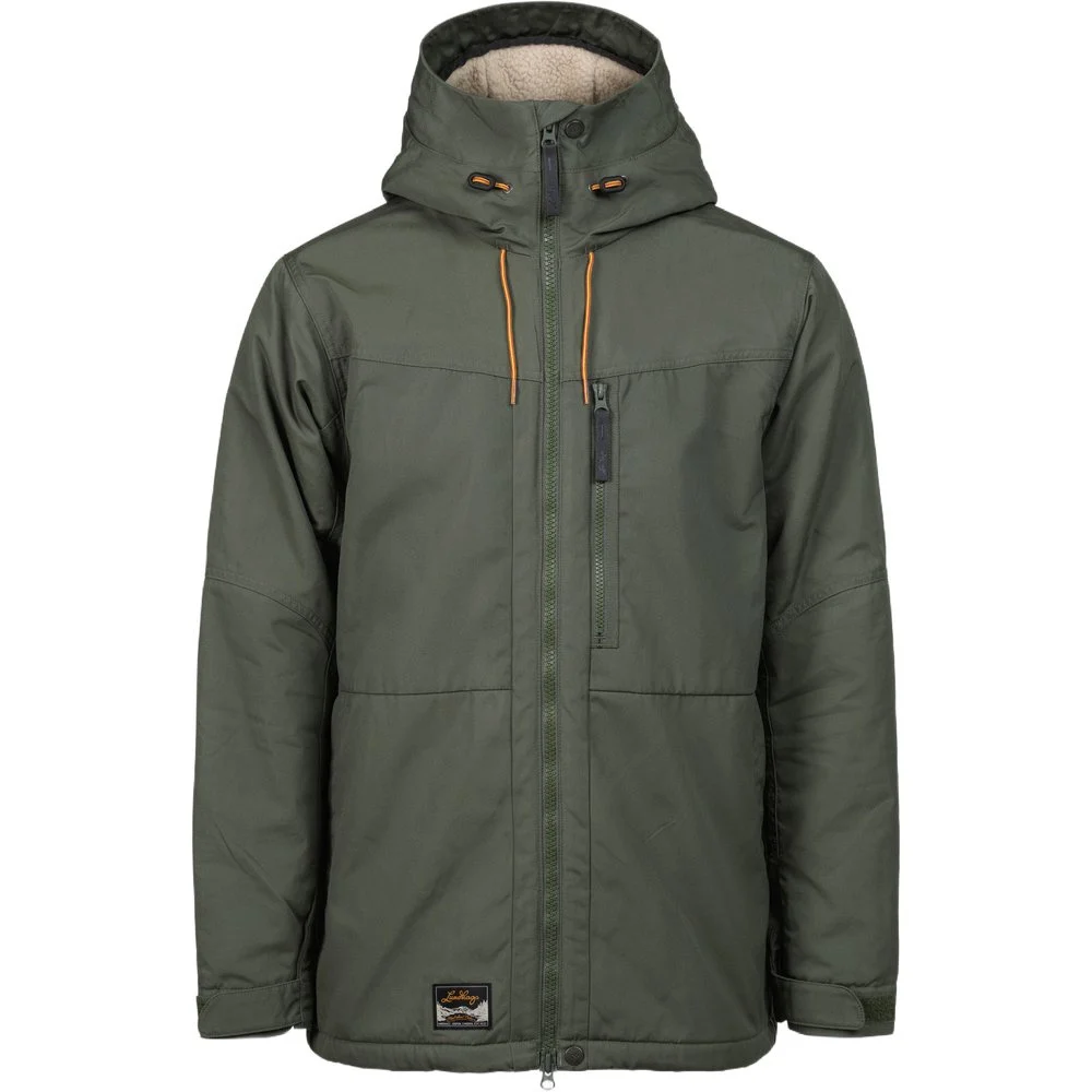 Järpen Pile Jacket M Thyme Green, view: 1