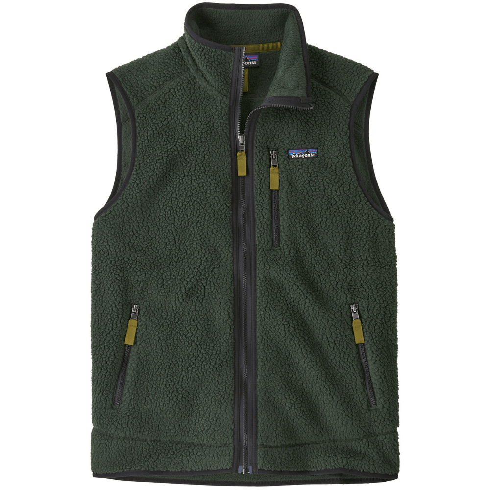 productImage: M's Retro Pile Vest Old Growth Green