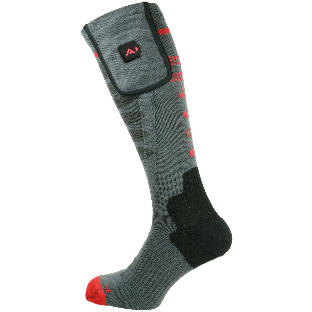 productImage: Heat SurroundActive Tunn Värmestrumpa inkl Powerbank Basic Grey